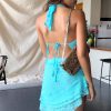 Lace Sheer Bandage Top - Image 2