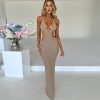 Slim Fit Halter Dress