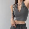 V Neck Hearted Halter Top - Image 6