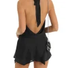 Sexy Low Cut Halter Dress - Image 7