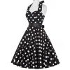 Beautiful Ladies Summer Polka Dot Dress - Image 6