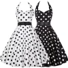 Beautiful Ladies Summer Polka Dot Dress - Image 7